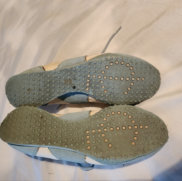 Coach Kelley blue/cream sneaker. Size 7 - Picture 4 of 6